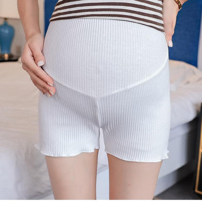 Maternity Wear,Leggings, Low-Waist Shorts, All-Match Safety Pants, Pregnant Women'S Belly Lift Pants