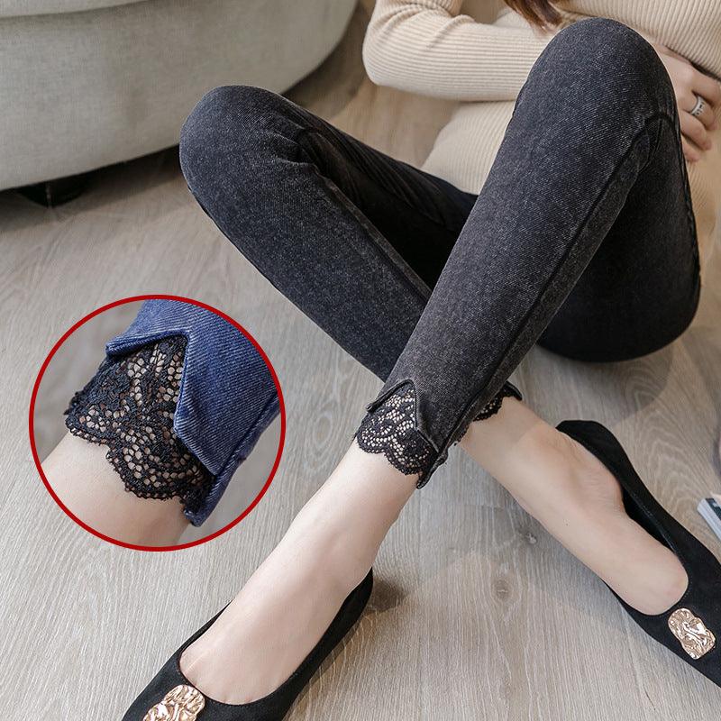 Leggings pour femmes enceintes Chaussures extensibles extérieures Pantalons pour femmes Pantalons pour femmes enceintes Jeans Pantalons crayon