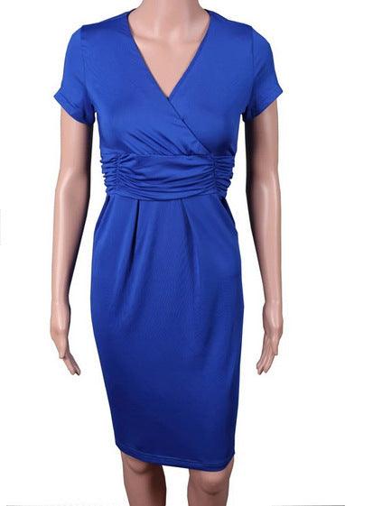 Pregnant women's stretch dress